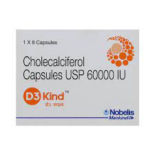D3 KIND STRIP OF 8 CAPSULES