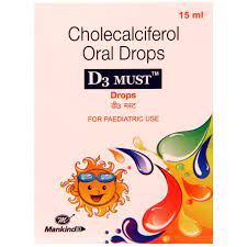 D3 MUST BOTTLE OF 15ML DROPS