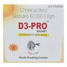 D3 PRO SUGAR FREE SACHET 1GM