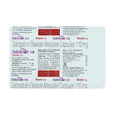 DABICLOT 110MG STRIP OF 10 CAPSULES