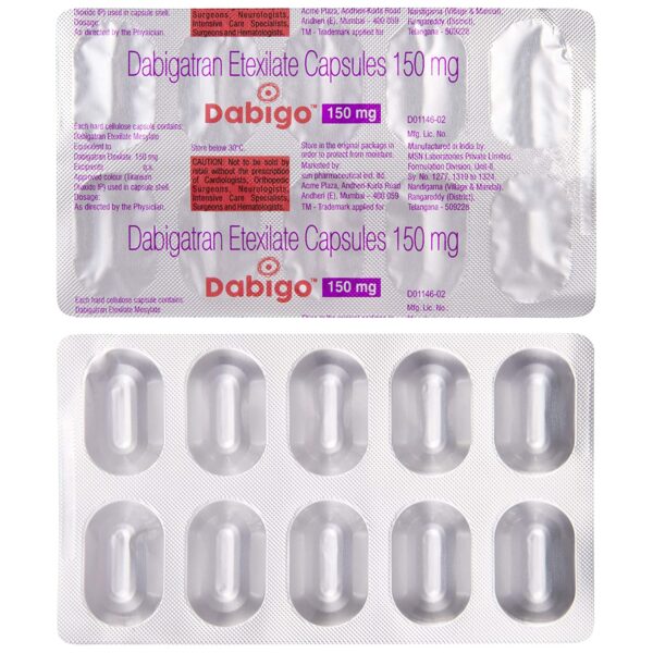 DABIGO 150MG CAP 10`S