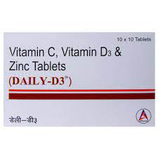 DAILY D3 STRIP OF 10 TABLETS