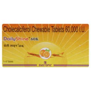 DAILY SHINE MD 60000 IU STRIP OF 8 TABLETS