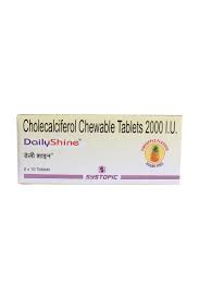 DAILYSHINE 2000 IU STRIP OF 10 TABLETS