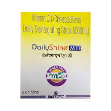 DAILYSHINE MD SUGAR FREE MINT FLAVOUR PACKET OF 1 ORALLY DISINTEGRATING STRIPS