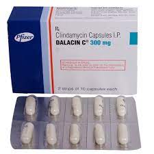 DALACIN C 300MG STRIP OF 10 CAPSULES