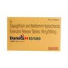 DAMITA M 10/500MG STRIP OF 15 TABLETS