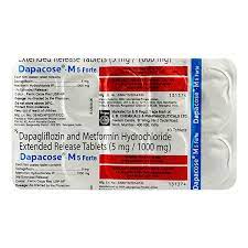 DAPACOSE M 5MG FORTE STRIP OF 10 TABLETS