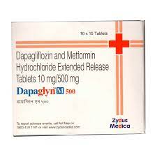 DAPAGLYN M 500MG STRIP OF 15 TABLETS