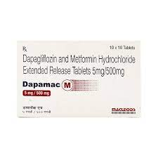 DAPAMAC M 5/500MG STRIP OF 10 TABLETS