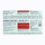 DAPANORM M 5MG STRIP OF 10 TABLETS