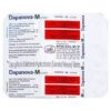 DAPANOVA M 5/500MG STRIP OF 15 TABLETS