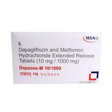 DAPAONE M 10/1000MG STRIP OF 10 TABLETS