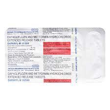 DAPARYL M 10/500MG STRIP OF 10 TABLETS