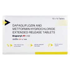 DAPARYL M 5/500MG STRIP OF 10 TABLETS