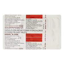 DAPAVEL M 10/500MG STRIP OF 10 TABLETS