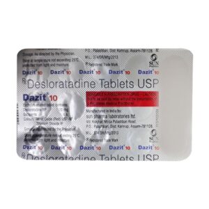 DAZIT 10MG TAB 15`S
