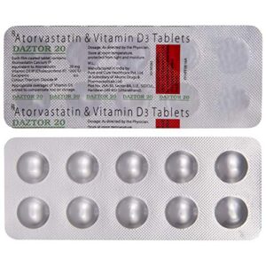 DAZTOR 20MG TAB 10`S