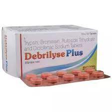 DEBRILYSE PLUS STRIP OF 10 TABLETS