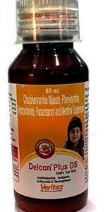 DELCON PLUS DS STRAWBERRY FLAVOUR BOTTLE OF 60ML SUSPENSION