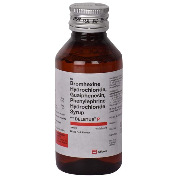 DELETUS P 100ML SYP