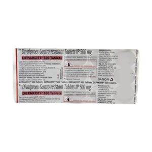DEPAKOTE 500MG TAB 15`S