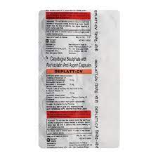 DEPLATT CV 10MG STRIP OF 10 CAPSULES