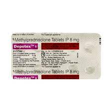 DEPOTEX 8 STRIP OF 10 TABLETS