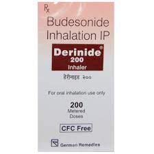 DERINIDE 200MCG CFC FREE BOX OF 200MD METERED DOSE INHALER