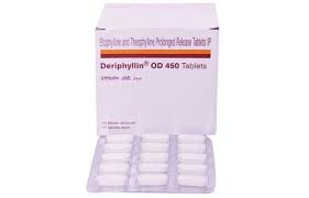 DERIPHYLLIN OD 450MG STRIP OF 15 TABLETS