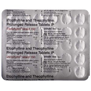 DERIPHYLLIN R 150MG TAB 30`S