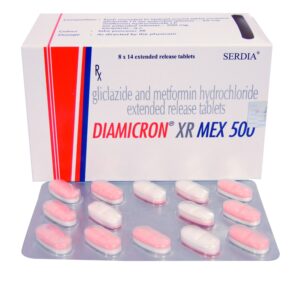 DIAMICRON XR MEX 500MG TAB 14`S