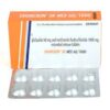 DIAMICRON XR MEX 60/1000MG STRIP OF 10 TABLETS