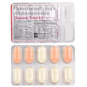 DIANORM TOTAL 60MG TAB 10`S