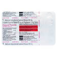 DIANORM TOTAL 60MG TABLET