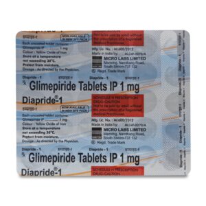 DIAPRIDE 1MG TAB 30`S