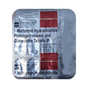 DIAPRIDE M 1MG TAB 15`S