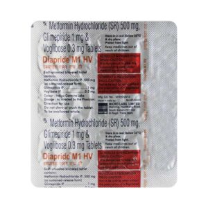 DIAPRIDE M1 HV TAB 15`S