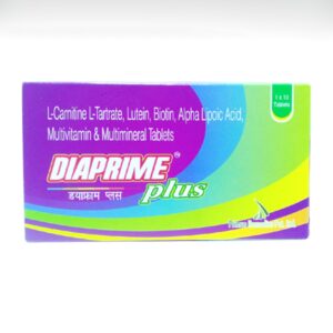 DIAPRIME PLUS TAB 10`S