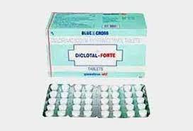 DICLOTAL FORTE 50/325MG STRIP OF 10 TABLETS