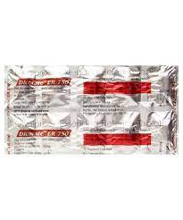 DICORATE ER 750MG TABLET