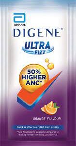 DIGENE FIZZ ORANGE ANTACID SACHET OF 5 G