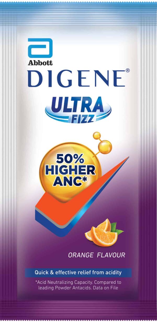 DIGENE ULTRA FIZZ ORANGE SACHET 6.25GM