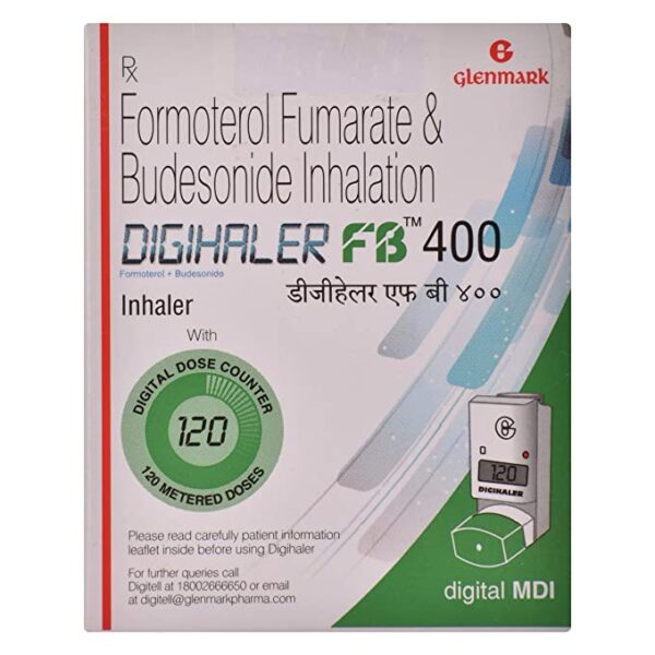DIGIHALER FB 400MCG BOX OF 120MD METERED DOSE INHALER