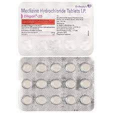 DILIGAN 25MG STRIP OF 15 TABLETS