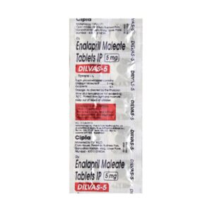 DILVAS 5MG TAB 10`S