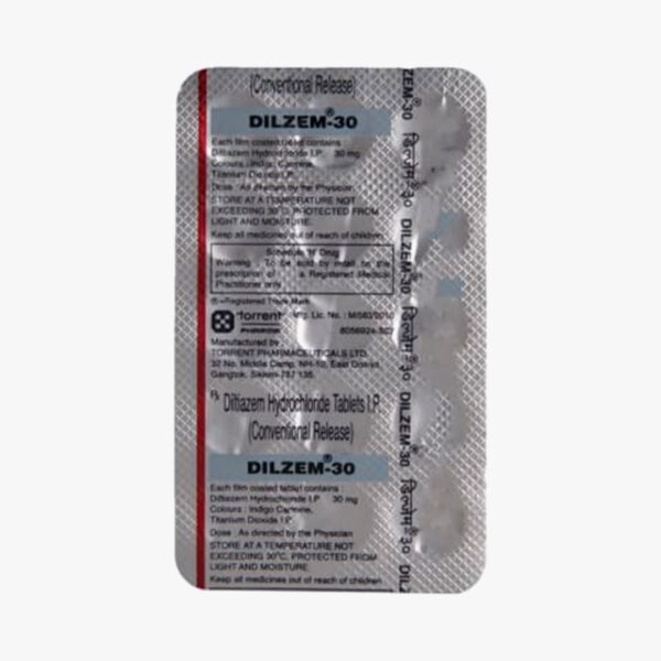 DILZEM 30MG TAB 15`S