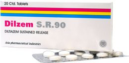 DILZEM SR 90MG TAB 15`S