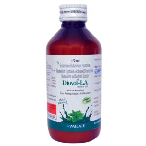 DIOVOL LA MINT FLAVOUR SUGAR FREE 200ML SYP