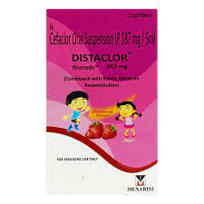 DISTACLOR STRAWBERRY FLAVOUR 187MG SUSPENSION 30ML